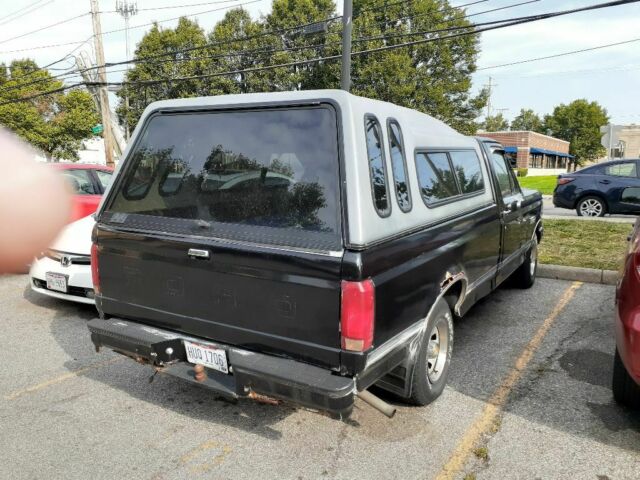 1991 Black Ford F-150 Cab & Chassis
