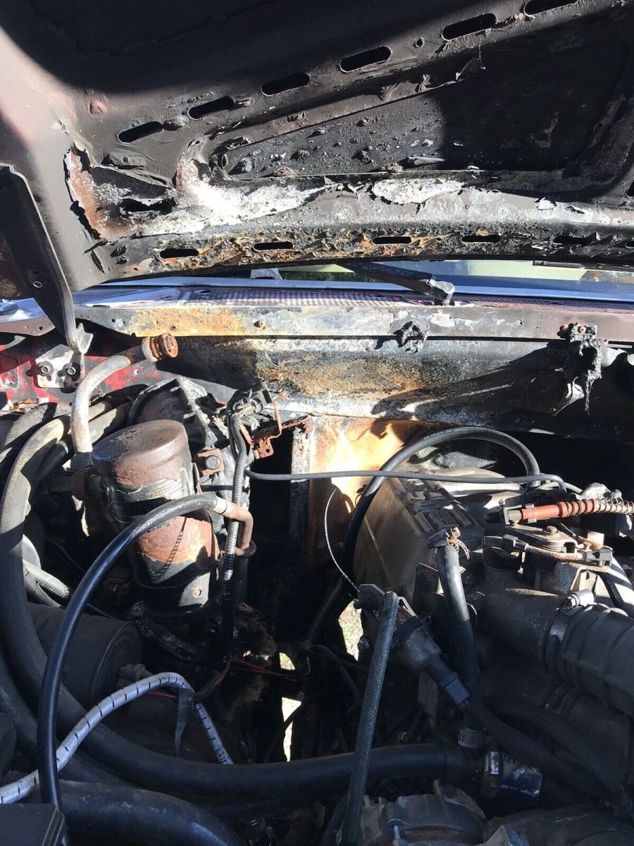 1991 Red Ford F-150 Pickup