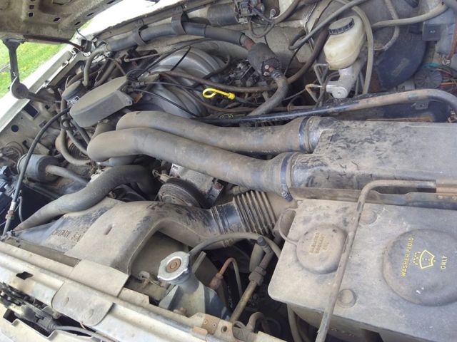 1991 white/gray Ford F-150 standard