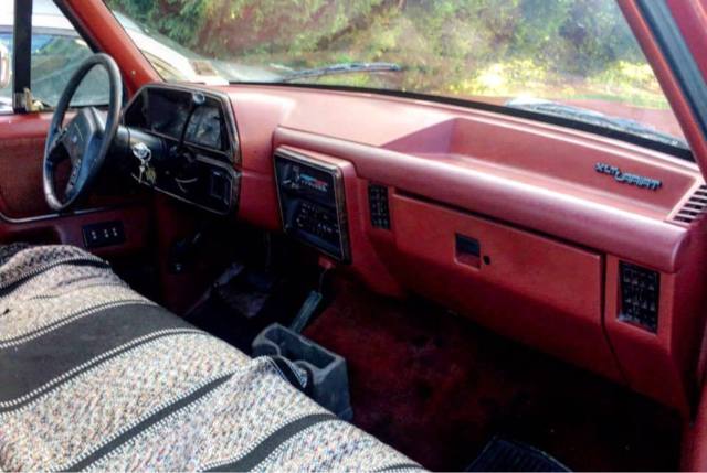 1991 Red Ford F-150