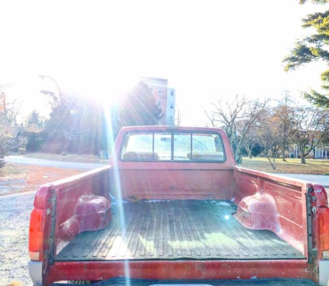 1991 Red Ford F-150