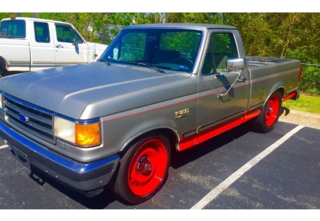 1991 silver Ford F-150 Standard Cab Pickup