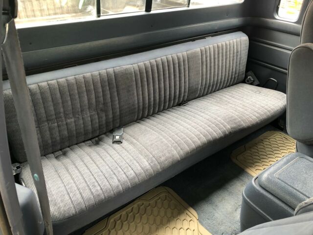 1991 Blue Ford F-250 Extended Cab Pickup