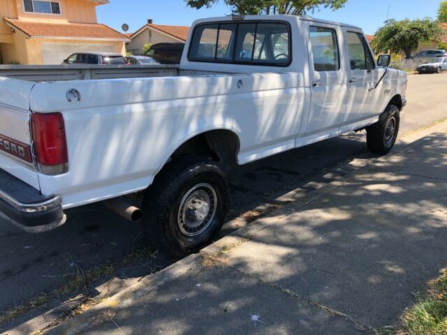 1991 White Ford F-350 Standard Cab Pickup
