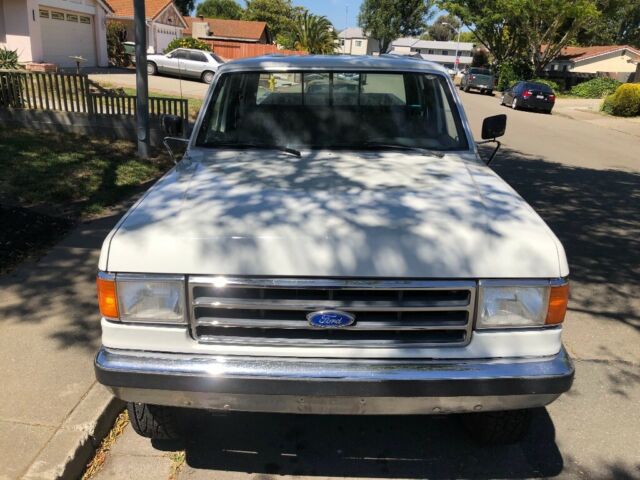 1991 White Ford F-350 Standard Cab Pickup