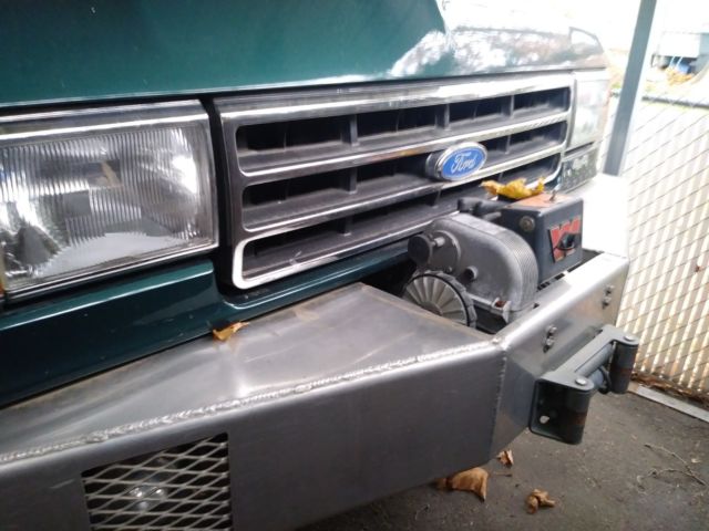 1991 Green Ford F-350