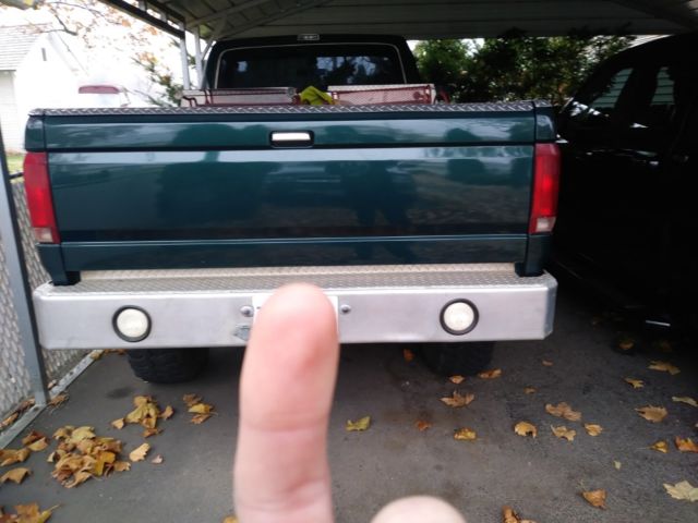 1991 Green Ford F-350