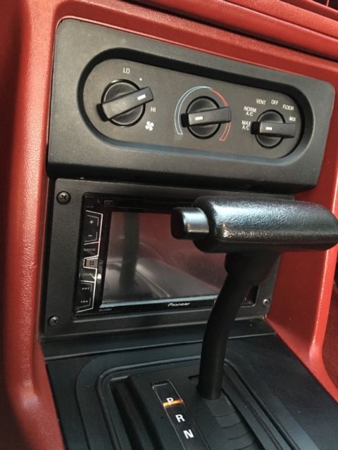 1991 Red Ford Mustang Hatchback