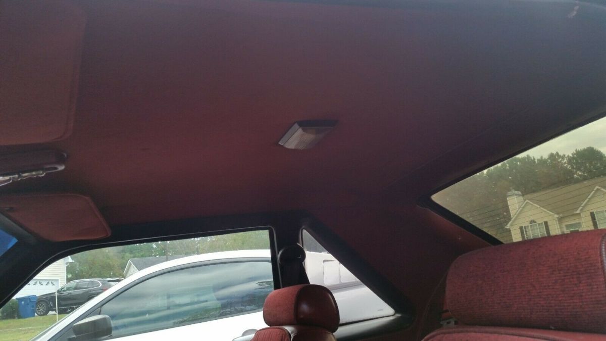 1991 Red Ford Mustang Hatchback