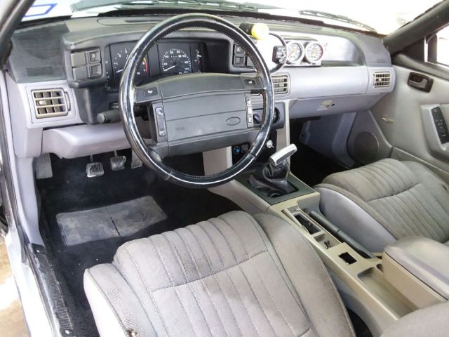 1991 Gray Ford Mustang Coupe