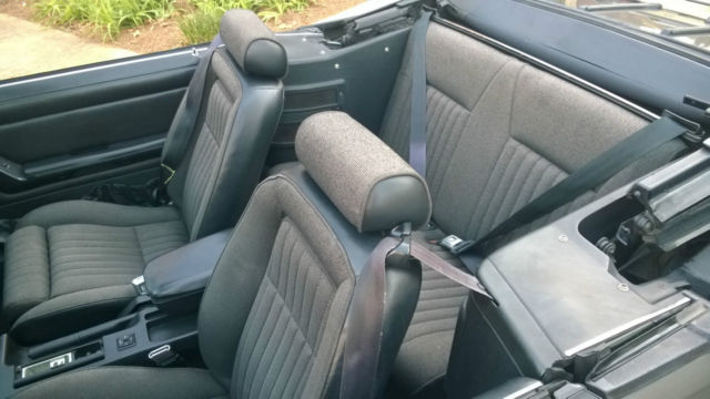 1991 Gray Ford Mustang Convertible