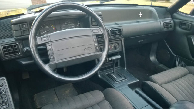1991 Gray Ford Mustang Convertible