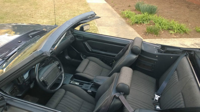 1991 Gray Ford Mustang Convertible