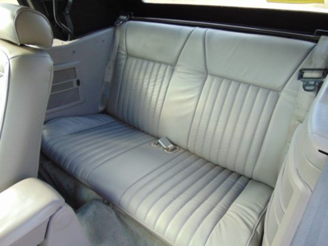 1991 White Ford Mustang Convertible