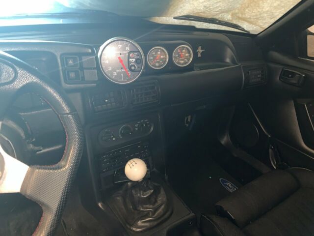 1991 Black Ford Mustang Hatchback