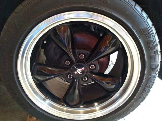 1991 Black Ford Mustang Hatchback