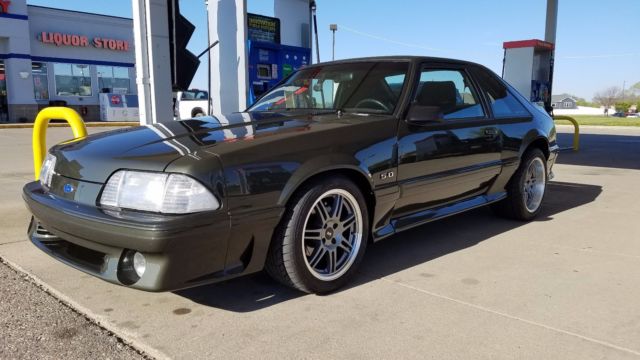 1991 Black Jade Ford Mustang