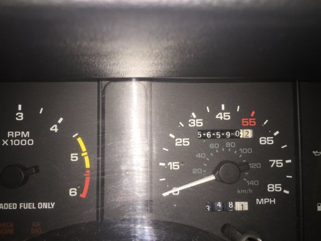 1991 Green Ford Mustang Hatchback