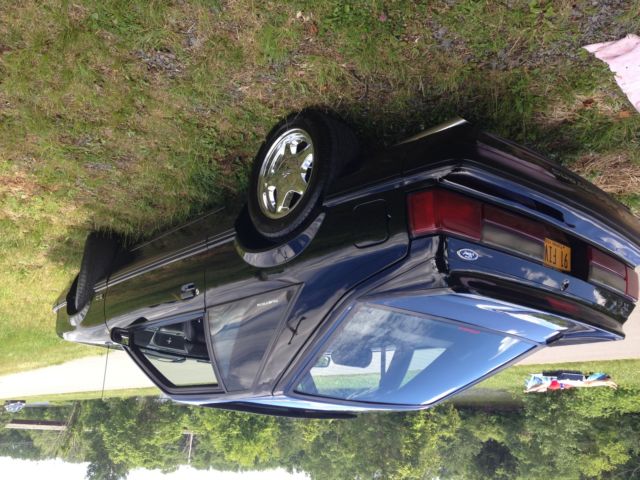 1991 Black Ford Mustang Hatchback