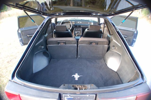 1991 Blue Ford Mustang Coupe