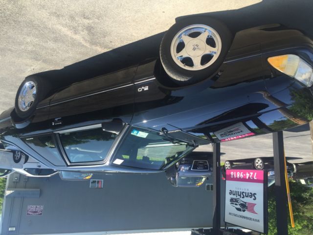 1991 Black Ford Mustang Hatchback