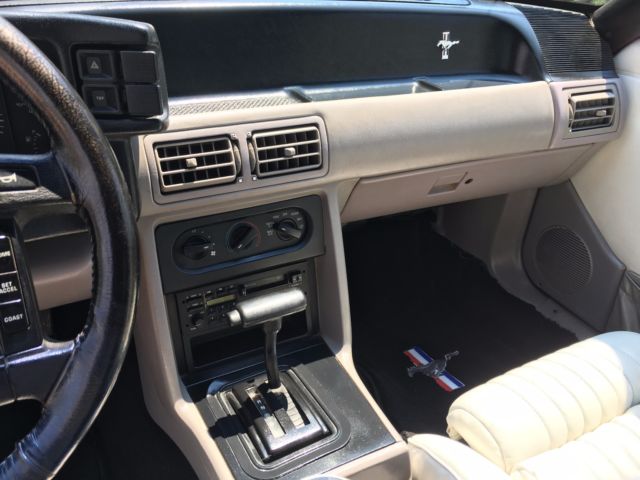 1991 Emerald Green Ford Mustang Convertible