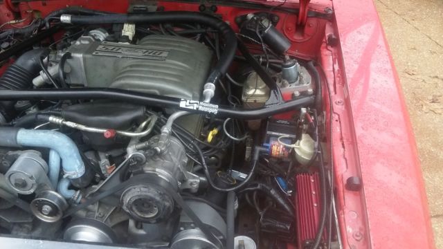 1991 Emerald Green Ford Mustang Convertible