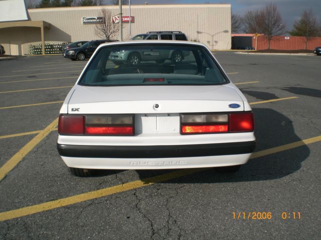 1991 Red Ford Mustang Convertible