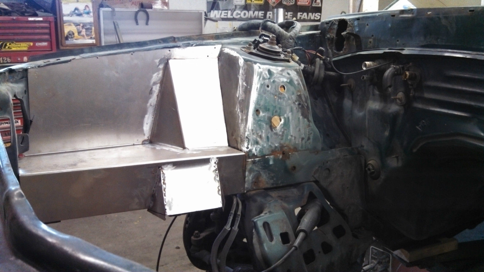 1991 Ultra Sonic Blue Pearl Ford Mustang Convertible