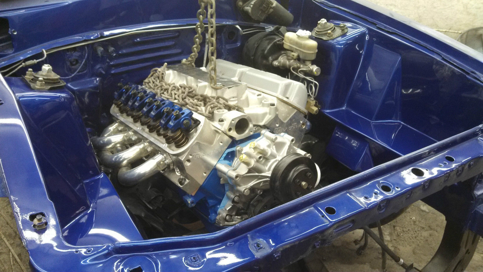 1991 Ultra Sonic Blue Pearl Ford Mustang Convertible