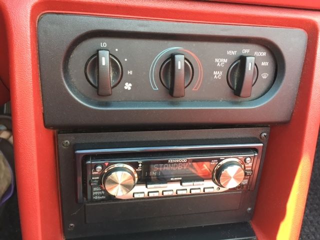 1991 White Ford Mustang Convertible