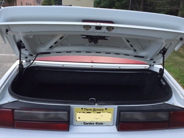 1991 White Ford Mustang Convertible