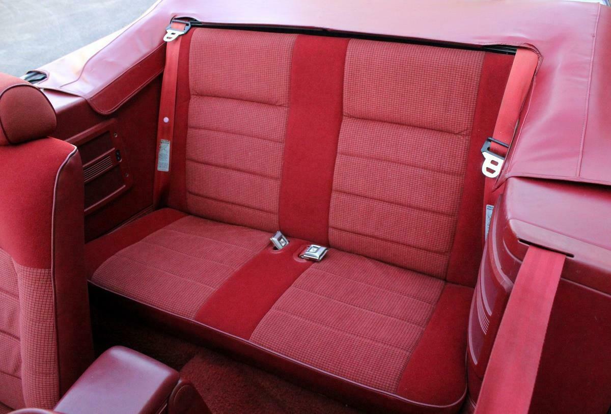 1991 White Ford Mustang Convertible, 81k, AC