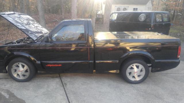 1991 Black GMC Syclone pickup