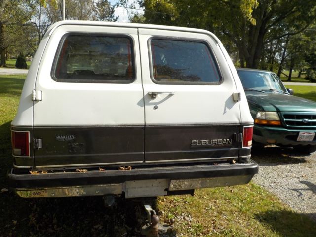 1991 White GMC Sierra 2500