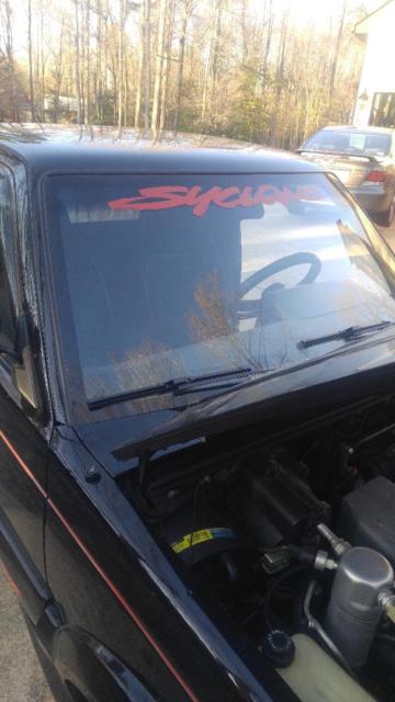 1991 Black GMC Syclone pickup