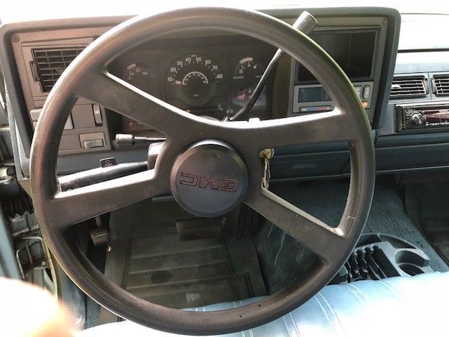 1991 Blue/White GMC Sierra 1500 Standard Cab Pickup