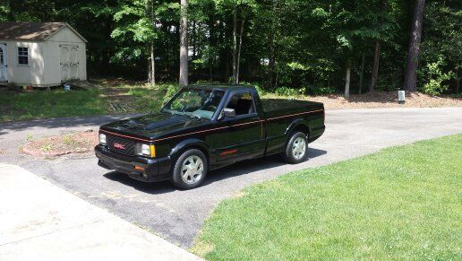1991 Black GMC Syclone pickup