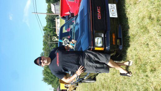 1991 Black GMC Syclone pickup