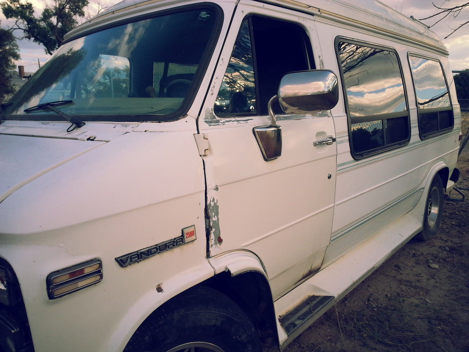 1991 White GMC Vandura Extended Passenger Van