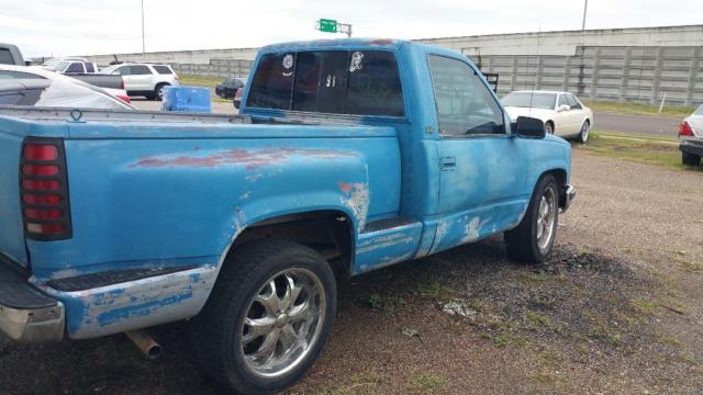 1991 Blue GMC Sierra 1500 Step side Shortbed