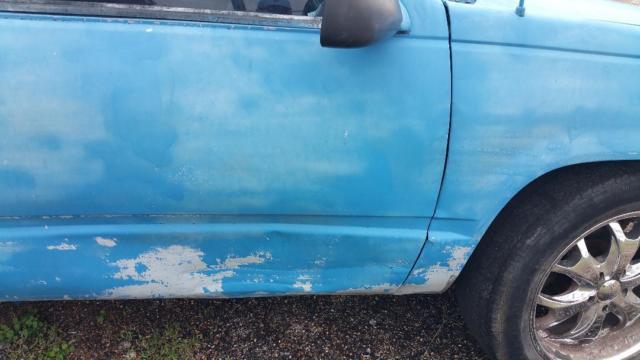 1991 Blue GMC Sierra 1500 Step side Shortbed