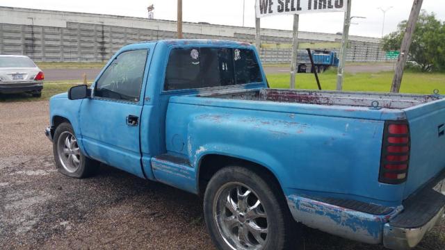 1991 Blue GMC Sierra 1500 Step side Shortbed