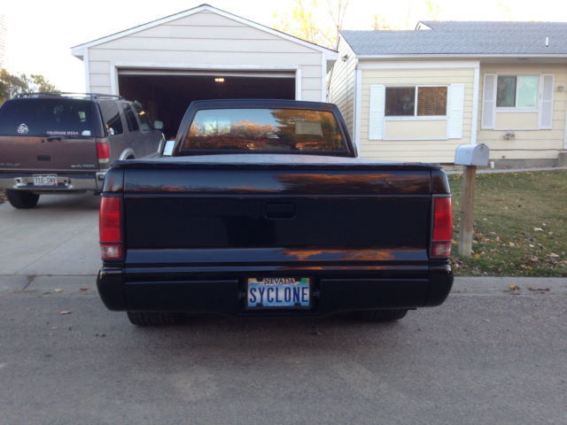 1991 Black GMC Syclone Standard Cab Pickup