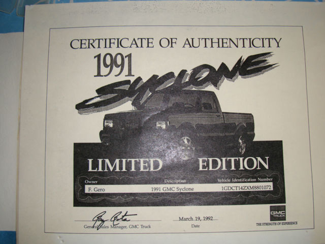 1991 Black GMC Other Pickup Truck