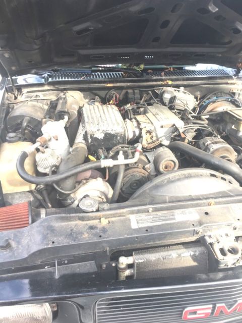 1991 Black GMC Syclone Standard Cab Pickup Short Base