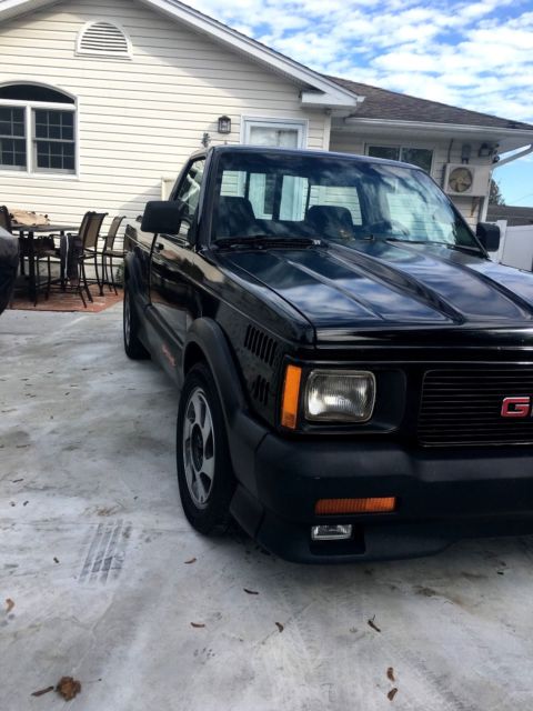 1991 Black GMC Syclone Standard Cab Pickup Short Base