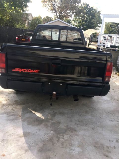 1991 Black GMC Syclone Standard Cab Pickup Short Base