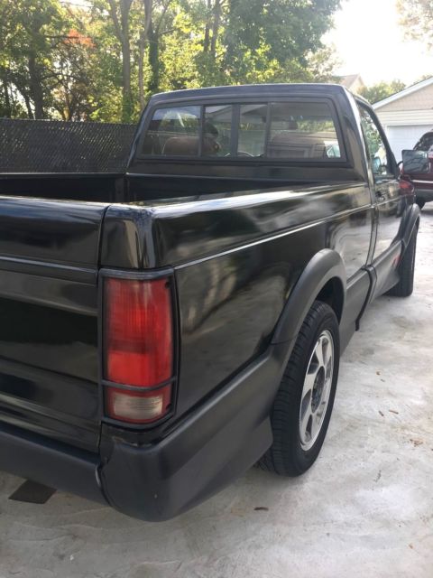 1991 Black GMC Syclone Standard Cab Pickup Short Base