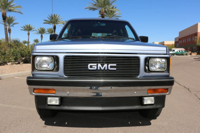 1991 Blue GMC Typhoon Wagon